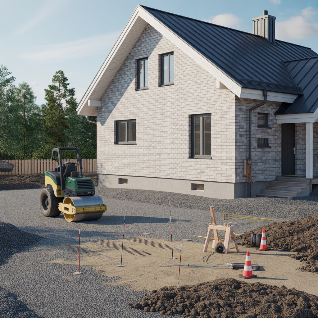 komprimering av fyllnadsmassor metoder matning och fel